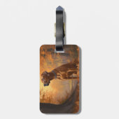 ローデシアン・リッジバック紅葉秋 ラゲッジタグ (裏面縦)