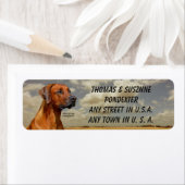 ローデシアン・リッジバック ラベル (インサイチュ)