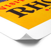 ローデシア伝統的、シールド上の地図を持つ戦士 ポスター (角)