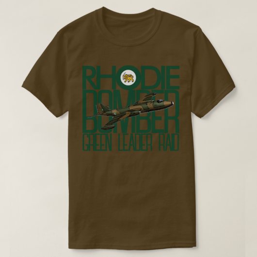 ローデシア・キャンベラ爆撃機 Tシャツ (デザイン正面)