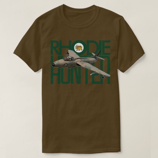 ローデシア・ハンター Tシャツ (デザイン正面)