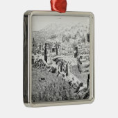 ローデスの島の地図 メタルオーナメント (右)