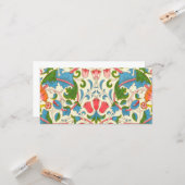 ローデンバラ(by William Morris) カード (正面/裏面インサイチュ)