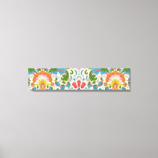 ローデンバラ(by William Morris) キャンバスプリント (正面)