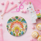 ローデンバラ(by William Morris) ペーパープレート (パーティー)