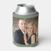 ローデンフロストパーソナライズされた2枚フォトダブル側面 缶クーラー (缶正面)