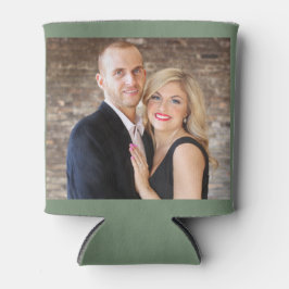 ローデンフロストパーソナライズされた2枚フォトダブル側面 缶クーラー