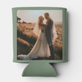 ローデンフロストパーソナライズされた2枚フォトダブル側面 缶クーラー (裏面)