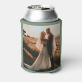 ローデンフロストパーソナライズされた2枚フォトダブル側面 缶クーラー (缶裏面)