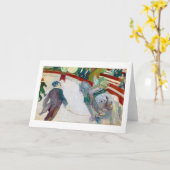 ロートレック・サーカス カード (黄色い花)