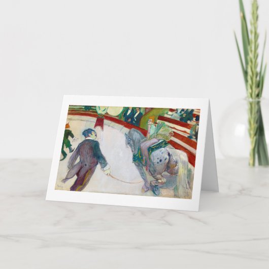 ロートレック・サーカス カード (正面)