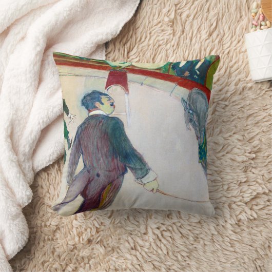 ロートレック・サーカス クッション (ブランケット)