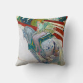 ロートレック・サーカス クッション (裏面)