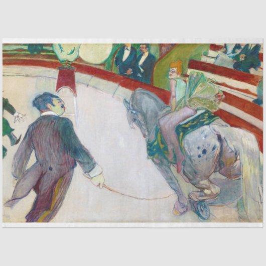 ロートレック・サーカス 薄葉紙 (正面)