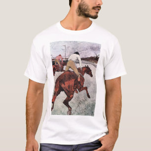 ロートレック、騎手と競走馬 Tシャツ