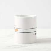 ロードおもしろいバーコーヒーマグ コーヒーマグカップ (中央)