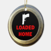 ロードされたガンホーム セラミックオーナメント (左)