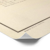 ロードの垂直断面、Sutro Tunnel ポスター (角)