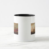 ロードを離れたHoweおよびComte d'Estaing主 マグカップ (中央)