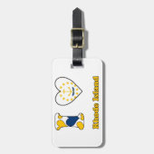ロードアイランドが大好き ラゲッジタグ (正面縦)