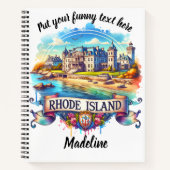ロードアイランドにサニーシーサイドマンション ノートブック (正面)