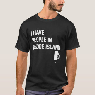 ロードアイランドに知り合いがいる Tシャツ