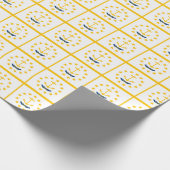 ロードアイランドのバナーパターン ラッピングペーパー (角)