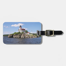 ロードアイランドのポンハムロックスライトハウス ラゲッジタグ