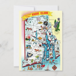 ロードアイランドの地図を動かす告知