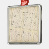 ロードアイランドの地図書の地図 メタルオーナメント (左)
