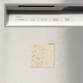 ロードアイランドの地図 マグネット (インサイチュ (食洗機))