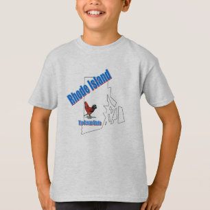 ロードアイランドの子供のワイシャツ Tシャツ
