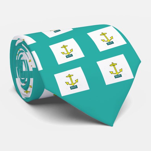 ロードアイランドの希望のいかり ネクタイ (ロール)