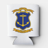 ロードアイランドの紋章 缶クーラー (裏面)