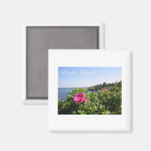 ロードアイランドの花 マグネット (正面/裏面)