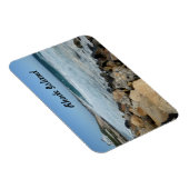 ロードアイランドの険しい海岸 マグネット (右側)