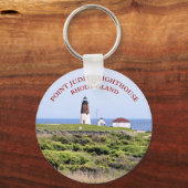 ロードアイランドキーチェーンのポイントジュディス キーホルダー (正面)