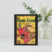 ロードアイランドザプランテーション州 ポストカード (スタンド正面)