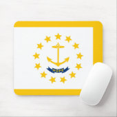 ロードアイランドステートフラッグデザイン マウスパッド (マウス)