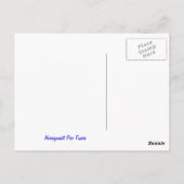 ロードアイランドナラガンセット写真 ポストカード (裏面)