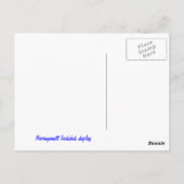 ロードアイランドナラガンセット写真 ポストカード (裏面)