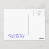 ロードアイランドニューポートマンションズ写真 ポストカード (裏面)