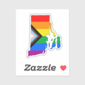 ロードアイランドプログレスプライド シール (シート)