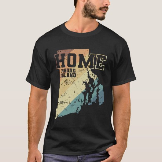 ロードアイランドホームUSAアメリカ Tシャツ (正面)