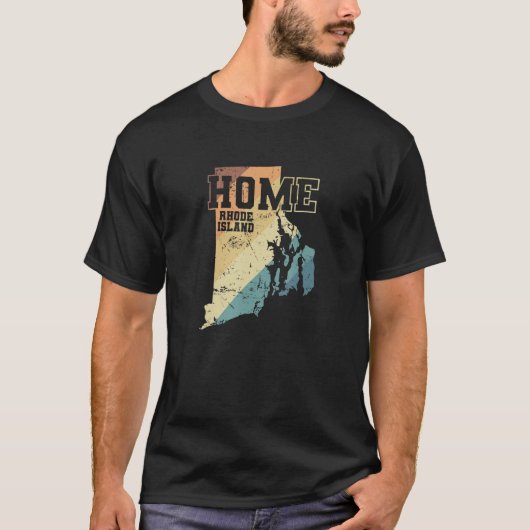 ロードアイランドホームUSAアメリカ Tシャツ (正面)