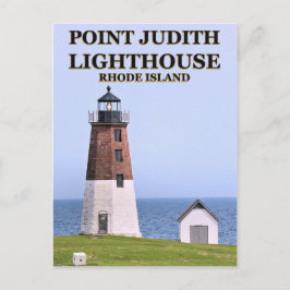 ロードアイランドポストカードPoint Judith Light house ポストカード