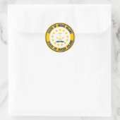 ロードアイランドラウンドエンブレム ラウンドシール (バッグ)