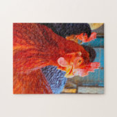 ロードアイランドルースター。 ジグソーパズル (横)