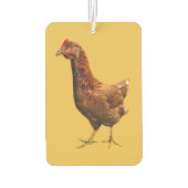 ロードアイランドレッドヘンチキンエアーフレッシュナー カーエアーフレッシュナー (裏面)