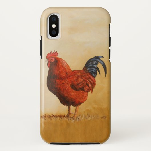 ロードアイランドレッドロースターチキン Case-Mate iPhoneケース (裏面)